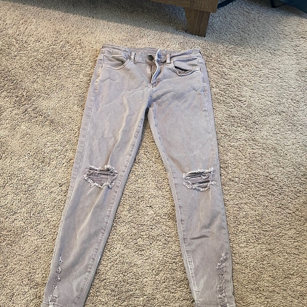 American eagle jeans warn once!